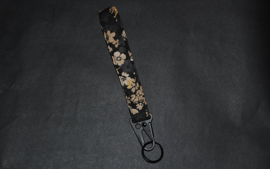 Golden Sakura Keychain
